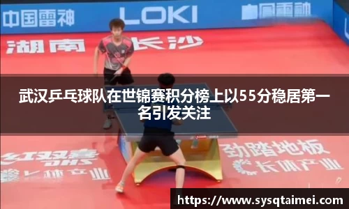 武汉乒乓球队在世锦赛积分榜上以55分稳居第一名引发关注